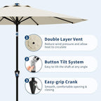 Garvee 10FT Patio Umbrella - Image 4
