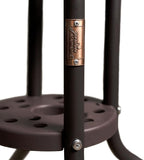 Garden Elements Outdoor Patio Furniture, Round Dining Table, Steel Base and Rim - Image 5