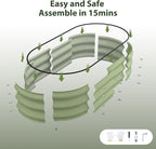 Raised Garden Bed Kit, Large Metal Raised Beds - Image 7