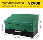 VEVOR Outdoor Storage Box, 150 Gallon Waterproof PE Tarpaulin Deck Box - Image 7