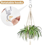 Mkono Ceiling Hooks for Hanging Plants, Heavy Duty Metal Plant Hanger for Drop - Image 2