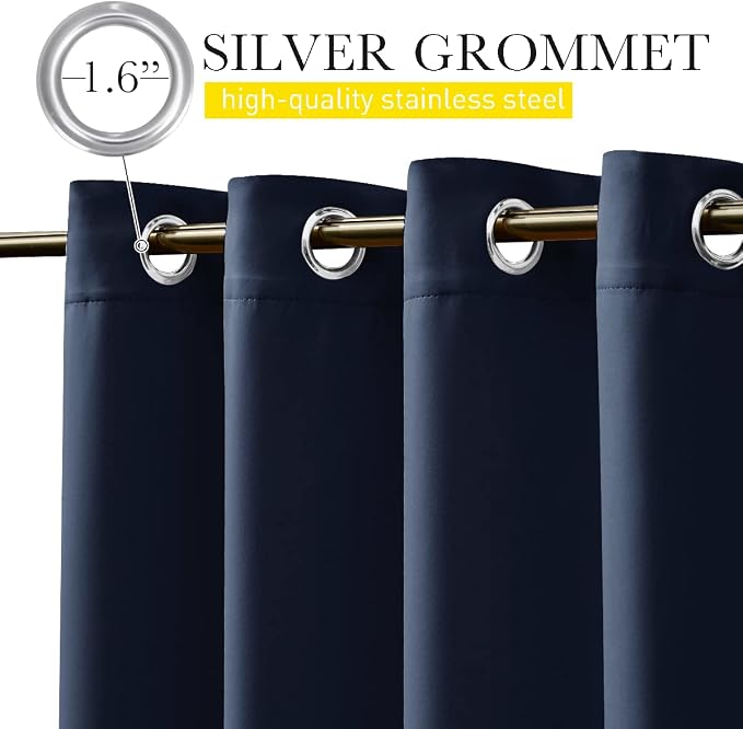 NICETOWN 2 Panels Outdoor Curtains - Image 3