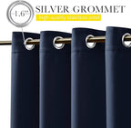 NICETOWN 2 Panels Outdoor Curtains Waterproof - Image 2
