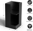 Tall Metal Planter Box for Outdoor Plants 15" L x 15" W x 30" H 2 Pack - Image 2