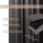 NICETOWN Outdoor Curtain Divider - Image 4