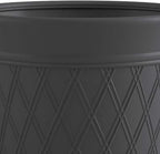Suncast 12 Pack 14" x 12" Round Resin Decorative Weatherproof Outdoor Hideaway - Image 3