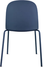 2xhome Parent Modern Stackable Armless Dining Chair | Plastic Shell Seat - Image 7