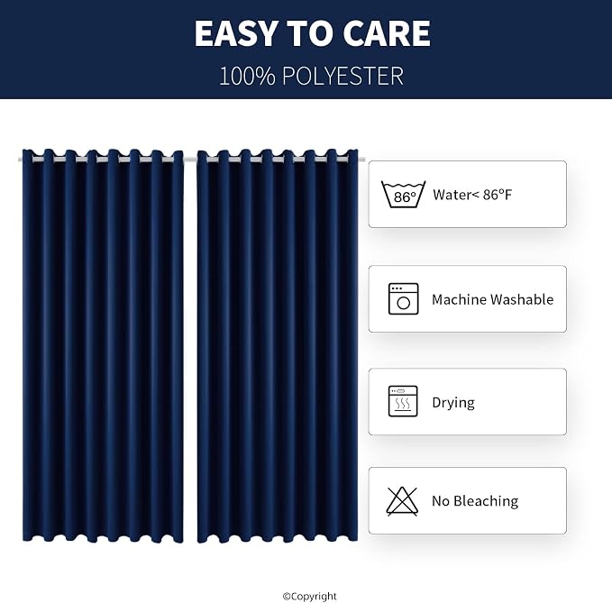 Waterproof Outdoor Curtain W105 x L84 - Image 6
