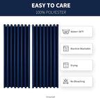 Outdoor Patio Curtain Waterproof Darkening Thermal Insulated Indoor Curtains - Image 6