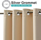 NICETOWN Waterproof Outdoor Curtain 84 inch Long - Image 3