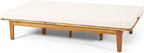 Christopher Knight Home Jill Daybed, Teak + Beige - Image 5