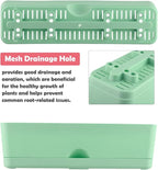 6 Pack Rectangle Planter 16x4.4 Inch Window Boxes Planters Rectangular Large - Image 2