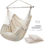 ADVOKAIR Hammock Chair Swing, Heavy-Duty Hanging Rope Swing Seat Supports 500 by ADVOKAIR-ChillNaturally