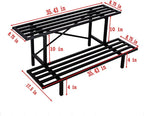 Zhongma 2 Tier Sturdy Metal Plant Stand Heavy Duty Plant Holder - Image 6
