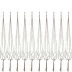Plant Hanger, 10 Pieces 40'' Macrame Plant Hangers, Hanging Planters by Kicovitifa