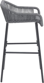 Christopher Knight Home Sivir Outdoor Barstool Set of 2, Patio Woven Rope Bar - Image 14