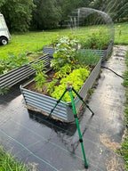 A ANLEOLIFE 8X4X1.5ft Galvanized Raised Garden Bed Kit, Rectangular Large Metal - Image 6