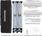 OASISHOME Pop-up Gazebo Canopy Tent 10'x20' - Image 4