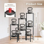 LASZOLA 8 Tiered Folding Tall Plant Stand Indoor - Image 6
