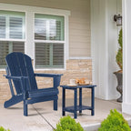 Adirondack Outdoor Side Table, 2-Tier Sturdy Patio End Table Weather Resistant - Image 2