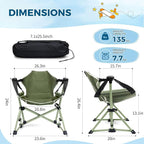 Kids Hammock Chair, Adjustable Kids Camping Chair, Folding Chair - Image 2