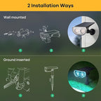 Linkind Solar Lights Outdoor StarRayS, Color Changing Solar Spot Lights - Image 7