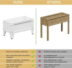 Elevated Metal Planter Box Stand Heavy Duty Raised Garden Bed - Image 4