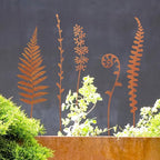 Metal Flowers for Outside, Garden Stakes Decorative, Flower Bed Decor Plant - Image 4