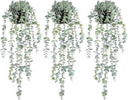 COCOBOO 3pcs Hanging Fake Plants, Artificial Hanging Plants Fake Potted by COCOBOO