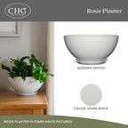 Classic Home and Garden Rosie Modern Planter w/Drainage - Image 2