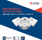 Lithonia Lighting HomeGuard 2-Light LED Outdoor Flood Lights, Motion Sensor - Image 4
