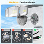 Onforu 75W LED Security Light, 7000LM Brightness Outdoor Flood Light Fixture - Image 2