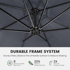 OLILAWN 10ft Patio Umbrella - Image 6