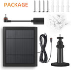 1 Pack 4W Solar Charger for Ring Spotlight & Stick Up Outdoor Cam, High - Image 7