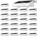 NIORSUN Solar Fence Lights, 24 Pack Solars Deck Light, Warm White Color by NIORSUN