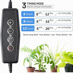 GHodec Grow Light with Stand, 60 LED 5500K Full Spectrum Floor Plant Light - Image 8
