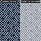 Garden Winds Universal Pergola Replacement Canopy, Spun Polyester - Image 6