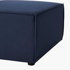 Modway EEI-4209-NAV Saybrook Patio Armless Chair in Navy Blue - Image 7