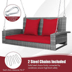 RELAX4LIFE 2-Person Porch Swing Bench - Image 5