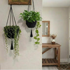 Shappy 2 Pack Jute Crochet Long Plant Hanger - Image 4
