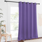 NICETOWN Sliding Door Window Treatment Blackout Patio Door Curtain Panels - Image 7