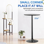 FDW Bistro Pub Table 2 Pack 40 Inch Height Cocktail Table Round Bistro Bar Table - Image 5