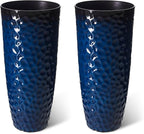 Glitzhome 31" H Oversized Tall Planter, Large Flower Containers by Glitzhome