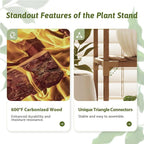 Plant Stand Indoor with Grow Lights - Image 5