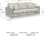 Signature Design by Ashley Seton Creek Cottage Nuvella Weather Resistant Fabric - Image 3