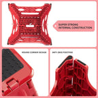 Delxo Folding Step Stool, Non-Slip Stool 13 inch Height Premium Heavy Duty - Image 6