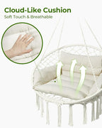 Greenstell Hammock Chair, Macrame Swing Chair - Image 3