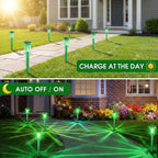 Solar Outdoor Lights, St Patricks Day 10 Pack Solar Pathway Lights Outdoor - Image 7