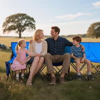VEVOR Portable Folding Bench, 8 Seat Foldable Soccer Bench - Image 2
