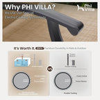 PHI VILLA 5 Piece Outdoor Bar Set - Image 7
